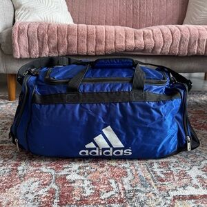 Adidas Classic Blue Duffel Bag